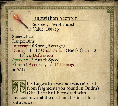 Engwithan sceptre